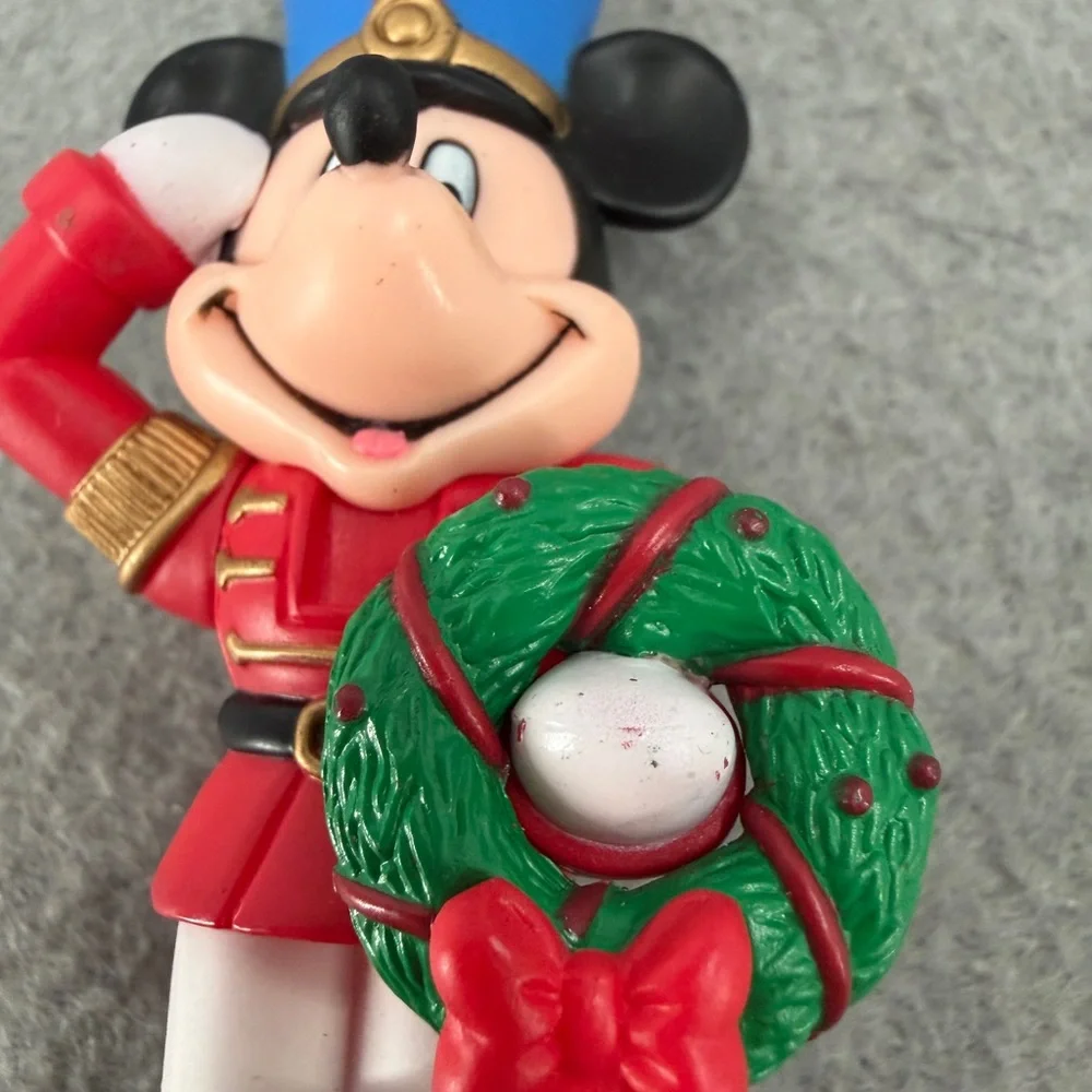 Vtg Enesco Disney‎ Tree-rific Treasures Mickey Mouse Soldier Christmas Ornament